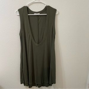 American thread mini dress green medium